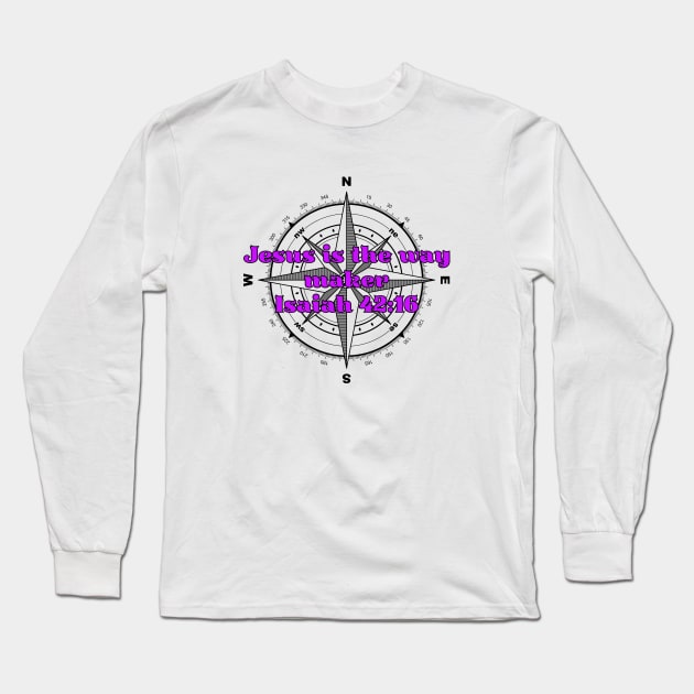 The Way Maker Long Sleeve T-Shirt by Flynn